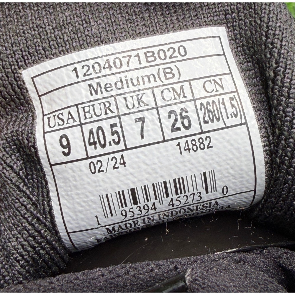 Brooks Ghost 16 Womens Running Shoes Triple Black 1204071B020 Size 9 - Picture 7 of 8